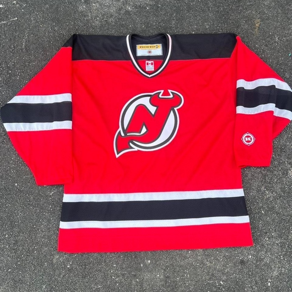 1990s New Jersey Devils Hockey Jersey size XL